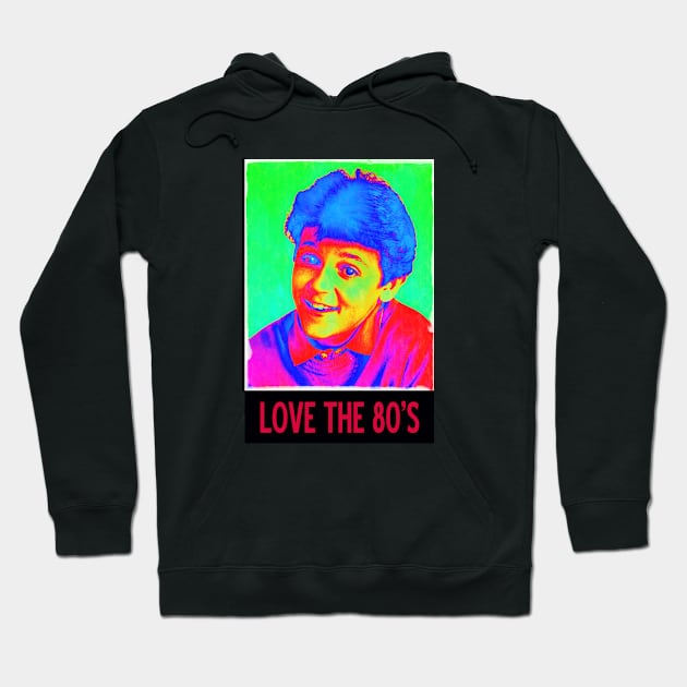 LOVE THE 80'S Hoodie by CreativePhil